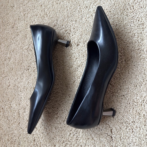 Charles & Keith Shoes - Charles & Keith Kitten Heel Pumps – Black, Size 38